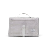Herschel Sprout Change Mat - Grey Crosshatch