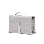 Herschel Sprout Change Mat - Grey Crosshatch Angle View