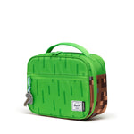 Herschel Minecraft™ Collection Pop Quiz Lunch Box - The Overworld Angle View