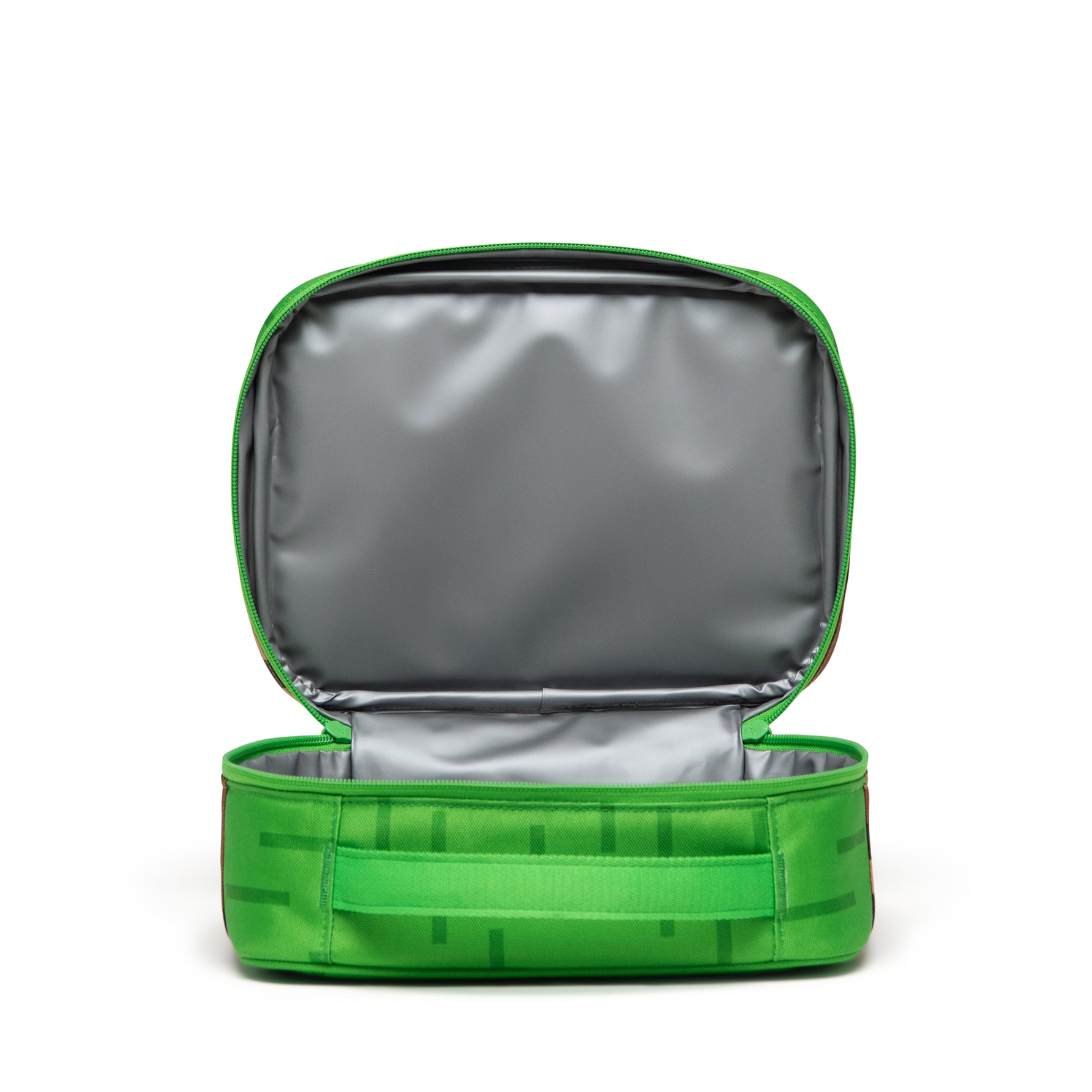 Herschel Minecraft™ Collection Pop Quiz Lunch Box - The Overworld Open View