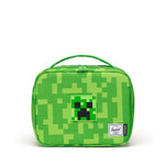 Herschel Minecraft™ Collection Pop Quiz Lunch Box - Creeper Front View