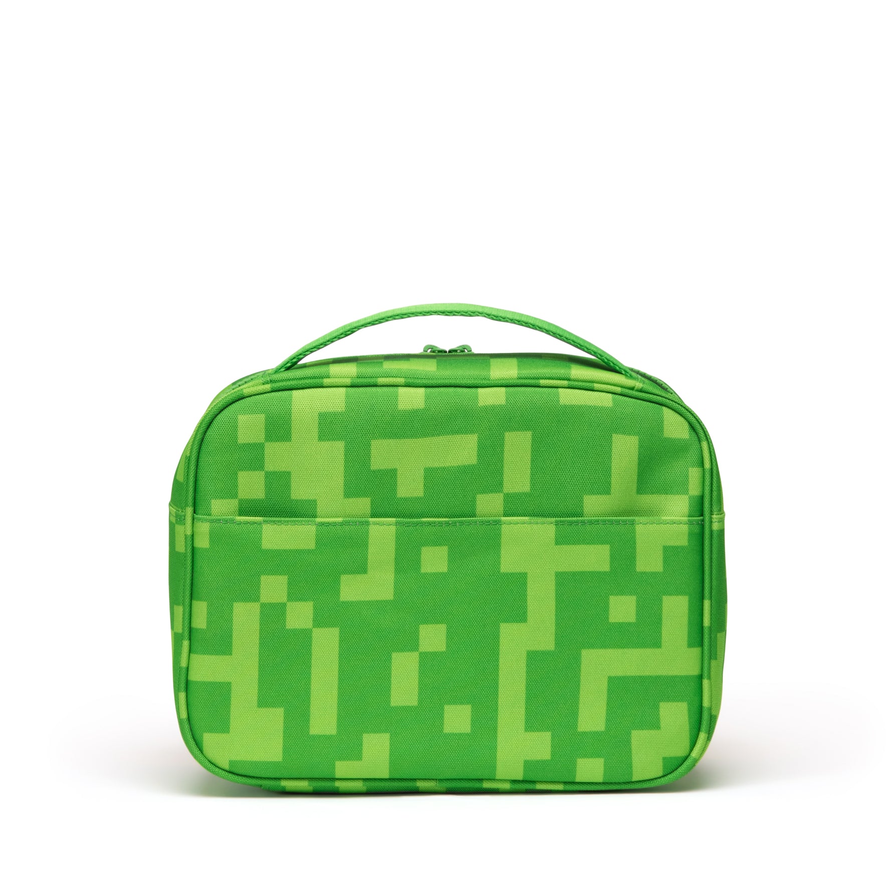 Herschel Minecraft™ Collection Pop Quiz Lunch Box - Creeper Back View