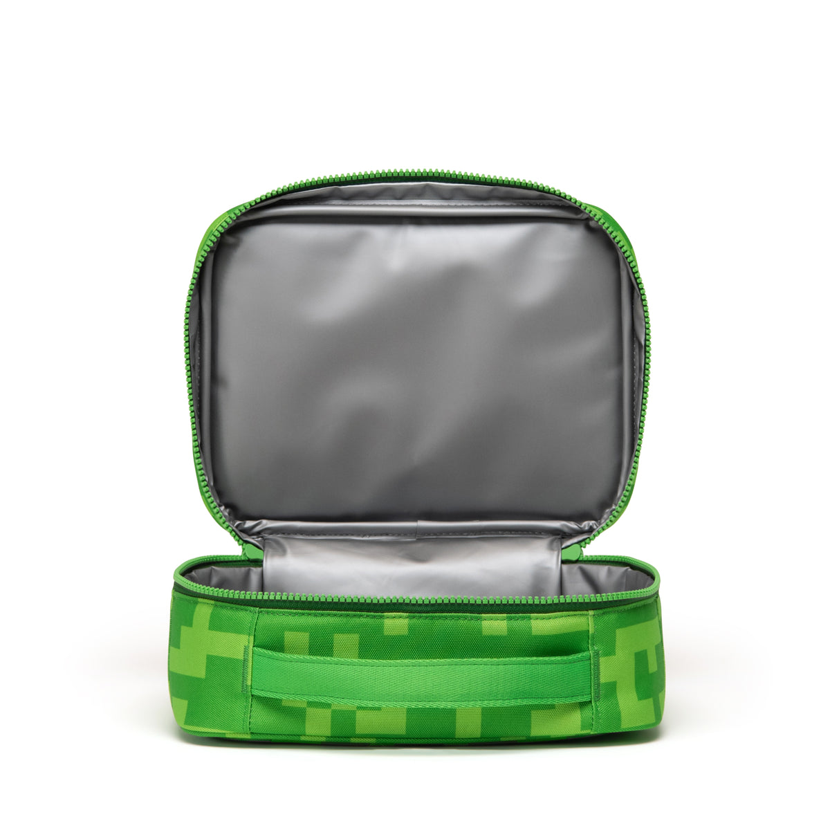 Herschel Minecraft™ Collection Pop Quiz Lunch Box - Creeper Open View