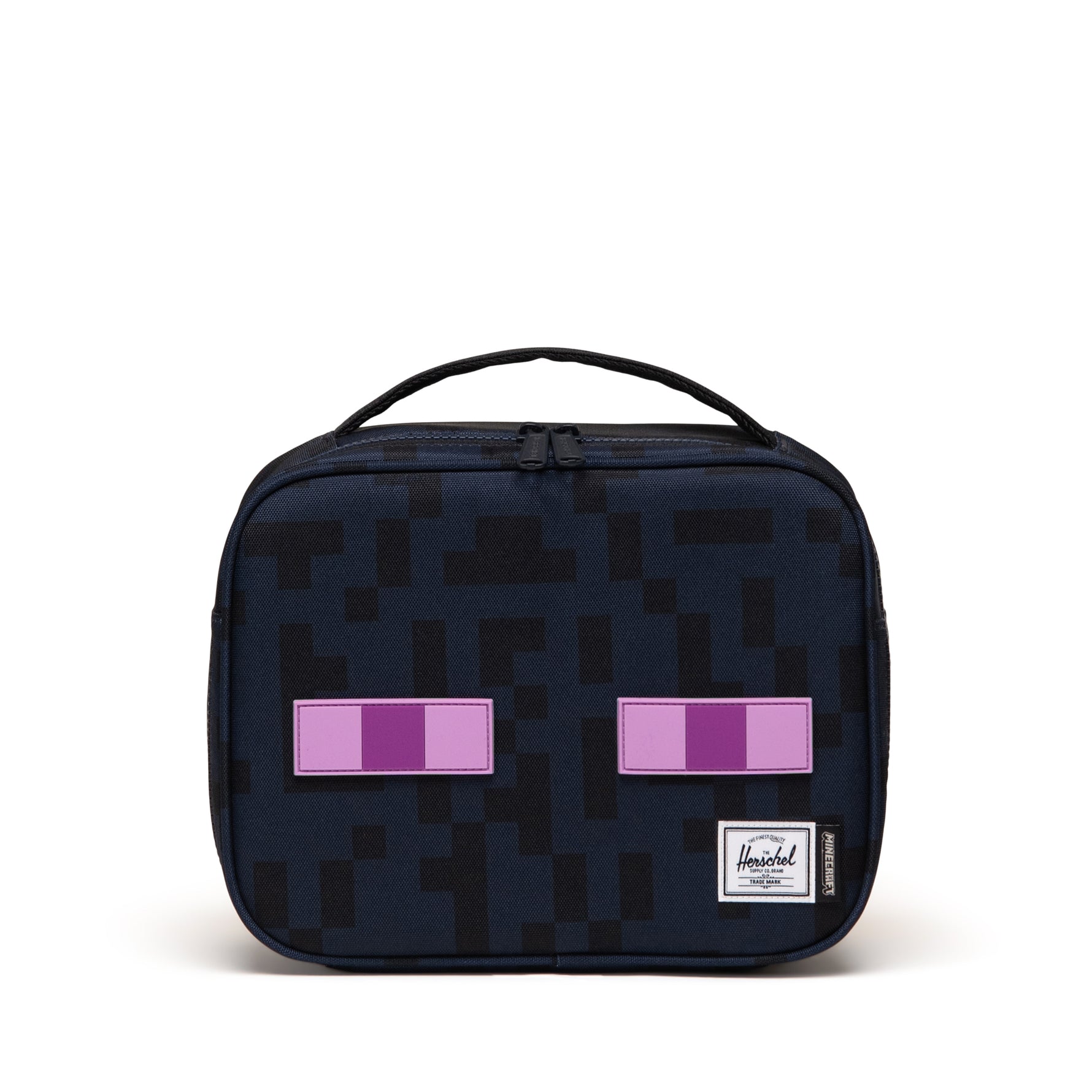 Herschel Minecraft™ Collection Pop Quiz Lunch Box - Enderman Front View