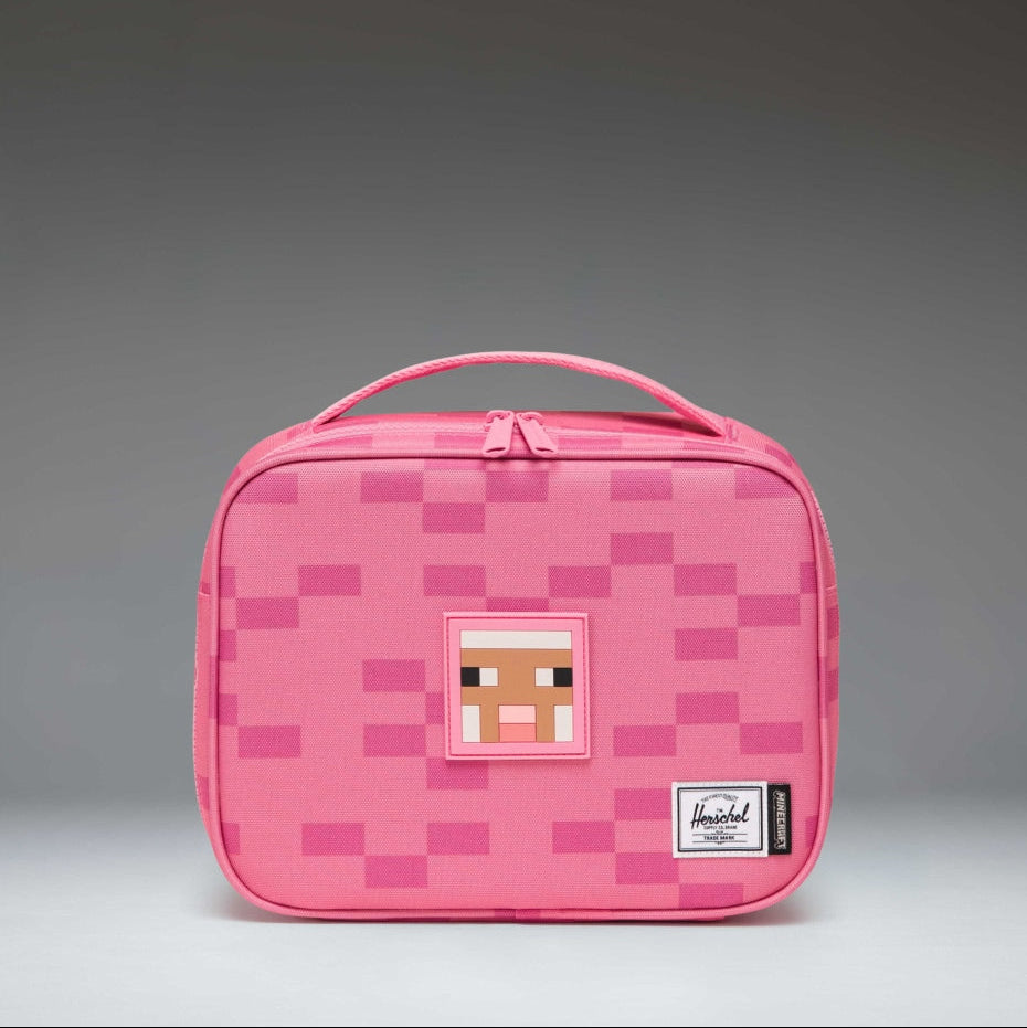 Herschel Minecraft™ Collection Pop Quiz Lunch Box - Pink Sheep