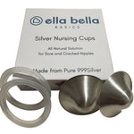 Ella Bella Silver Nursing Cups Lifestyle 3