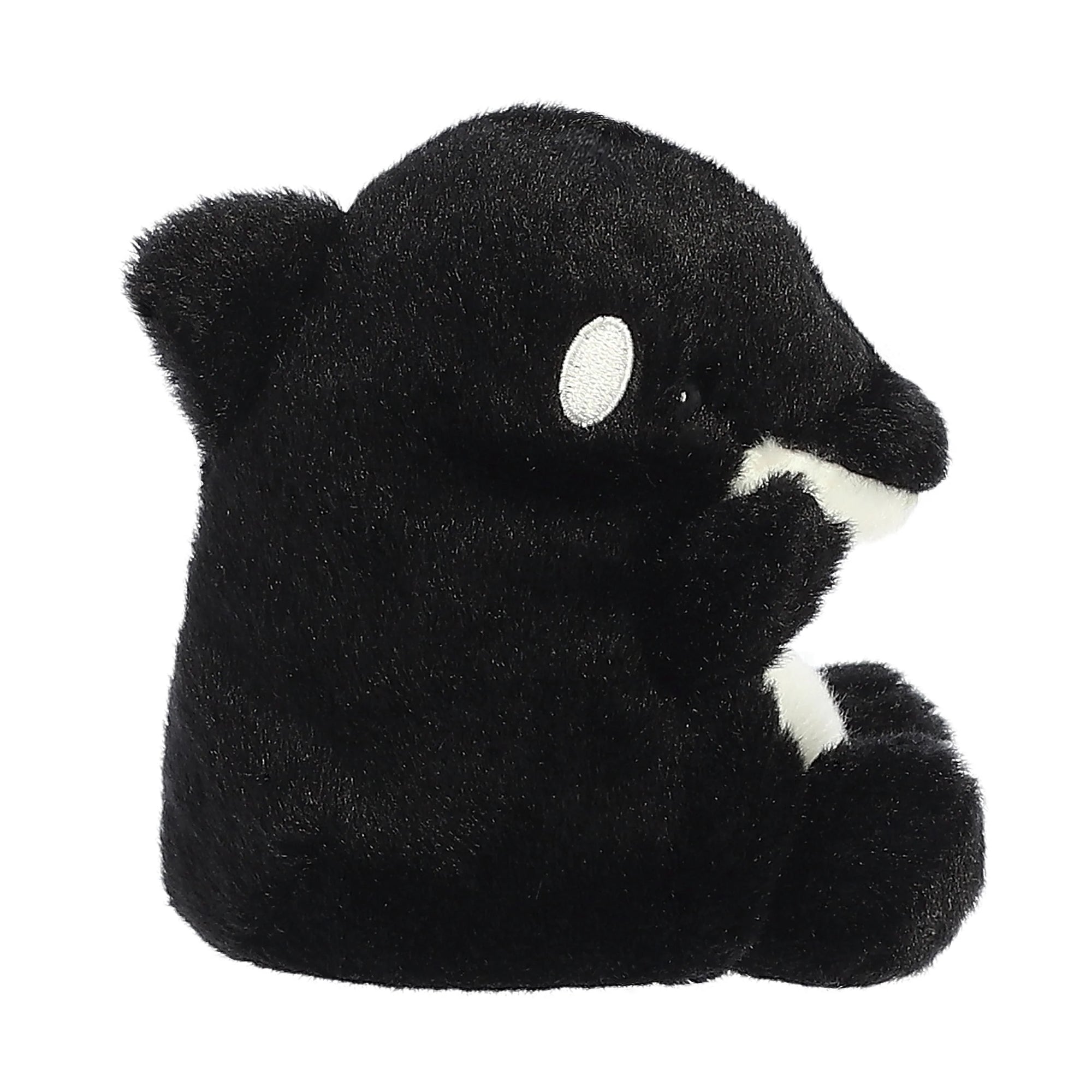 Palm Pals Plush - Juneau Orca Side View