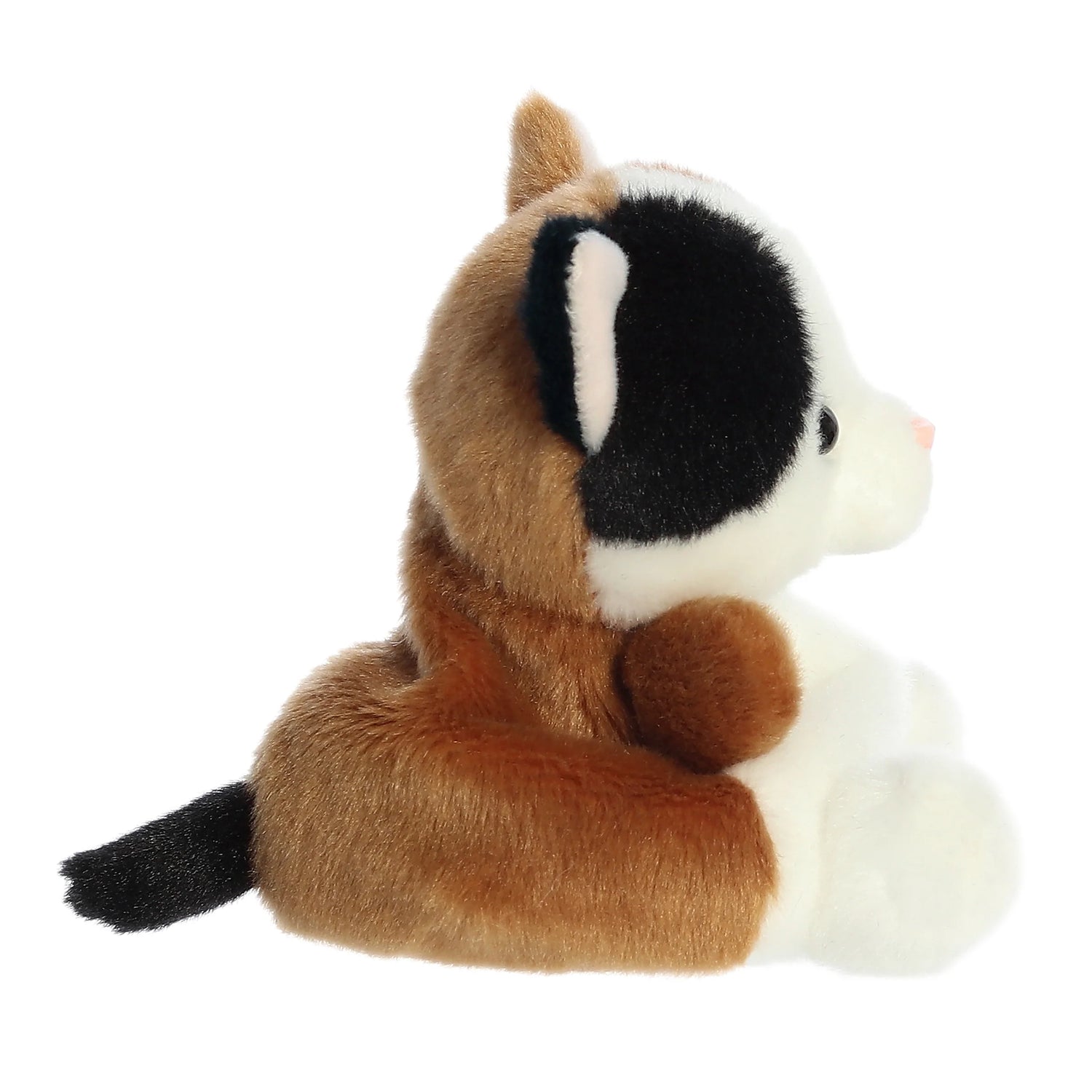 Palm Pals Plush - Peebs Calico Cat Side View