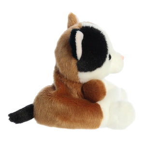 Palm Pals Plush - Peebs Calico Cat Side View
