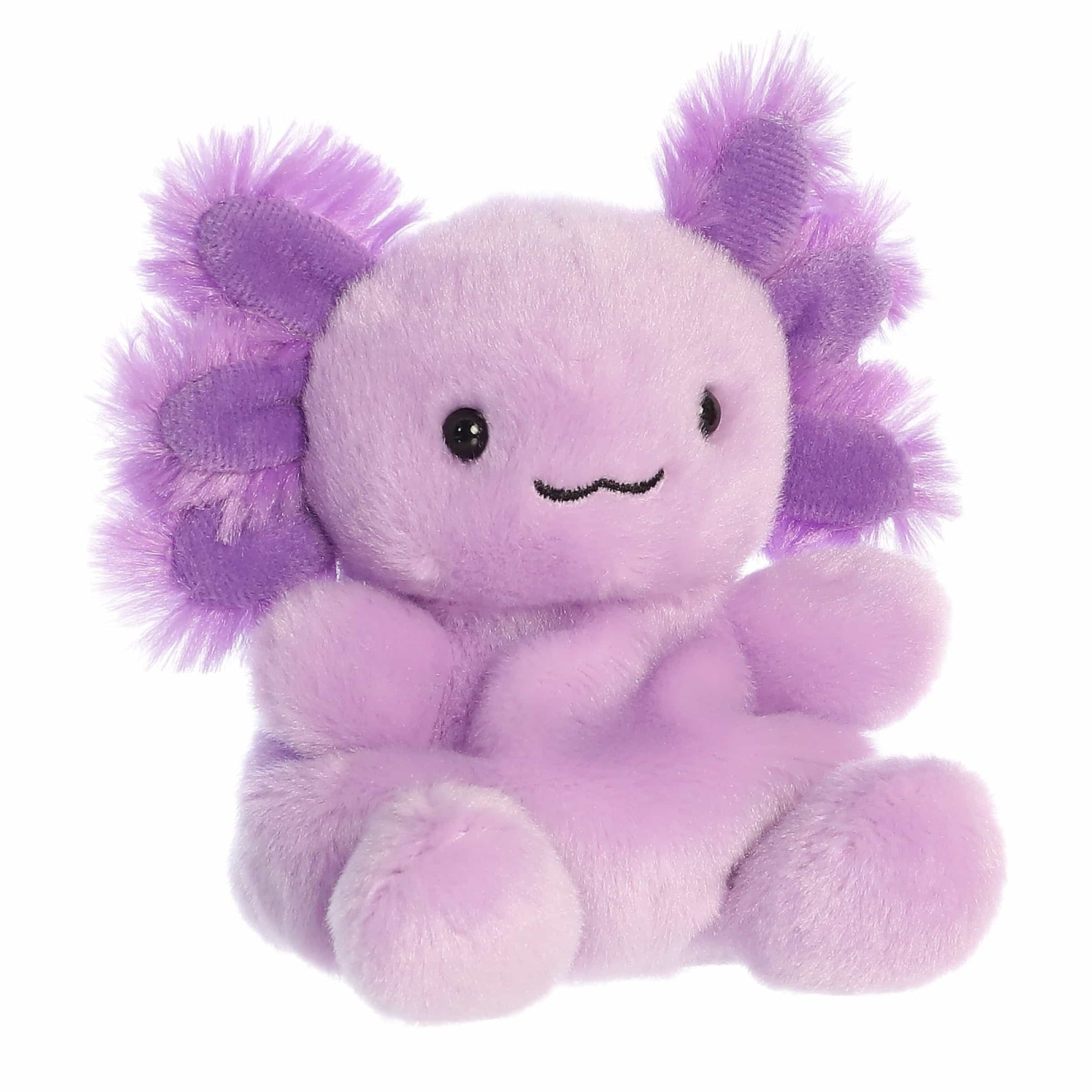 Palm Pals Plush - Xavier Purple Axolotl Angle
