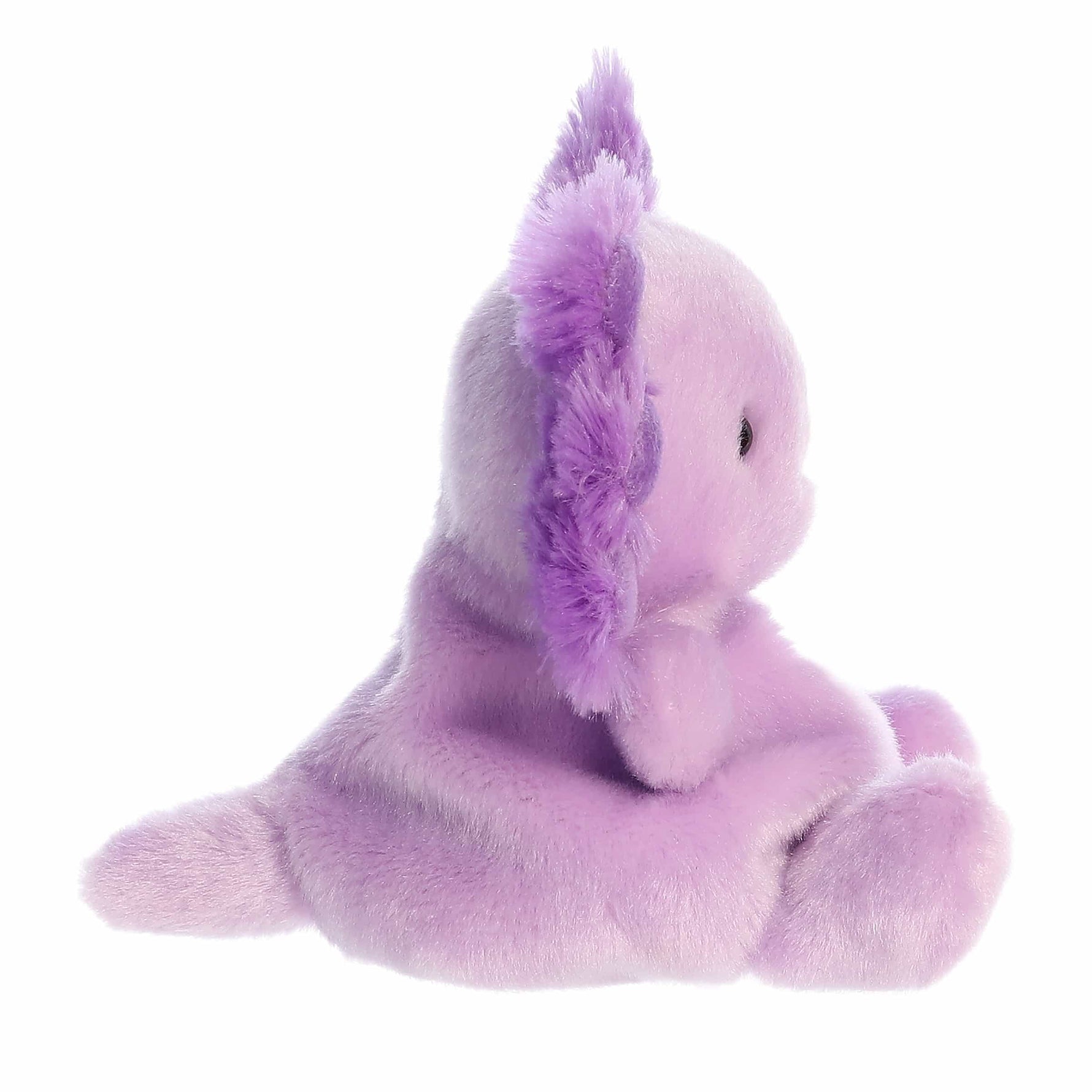 Palm Pals Plush - Xavier Purple Axolotl Side View
