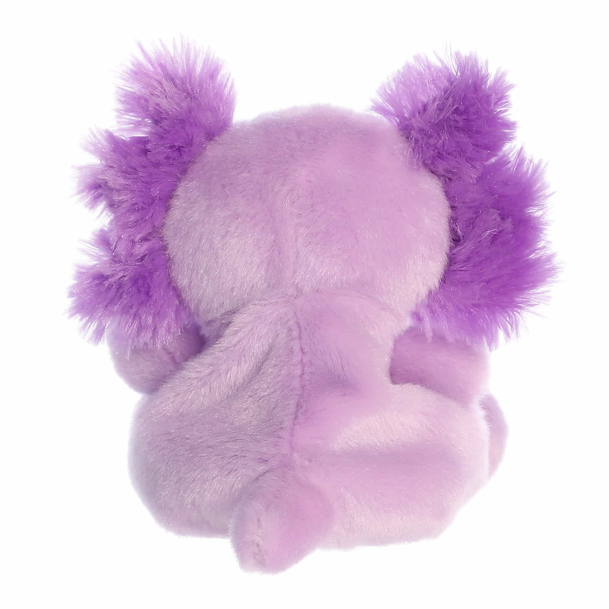 Palm Pals Plush - Xavier Purple Axolotl Back View