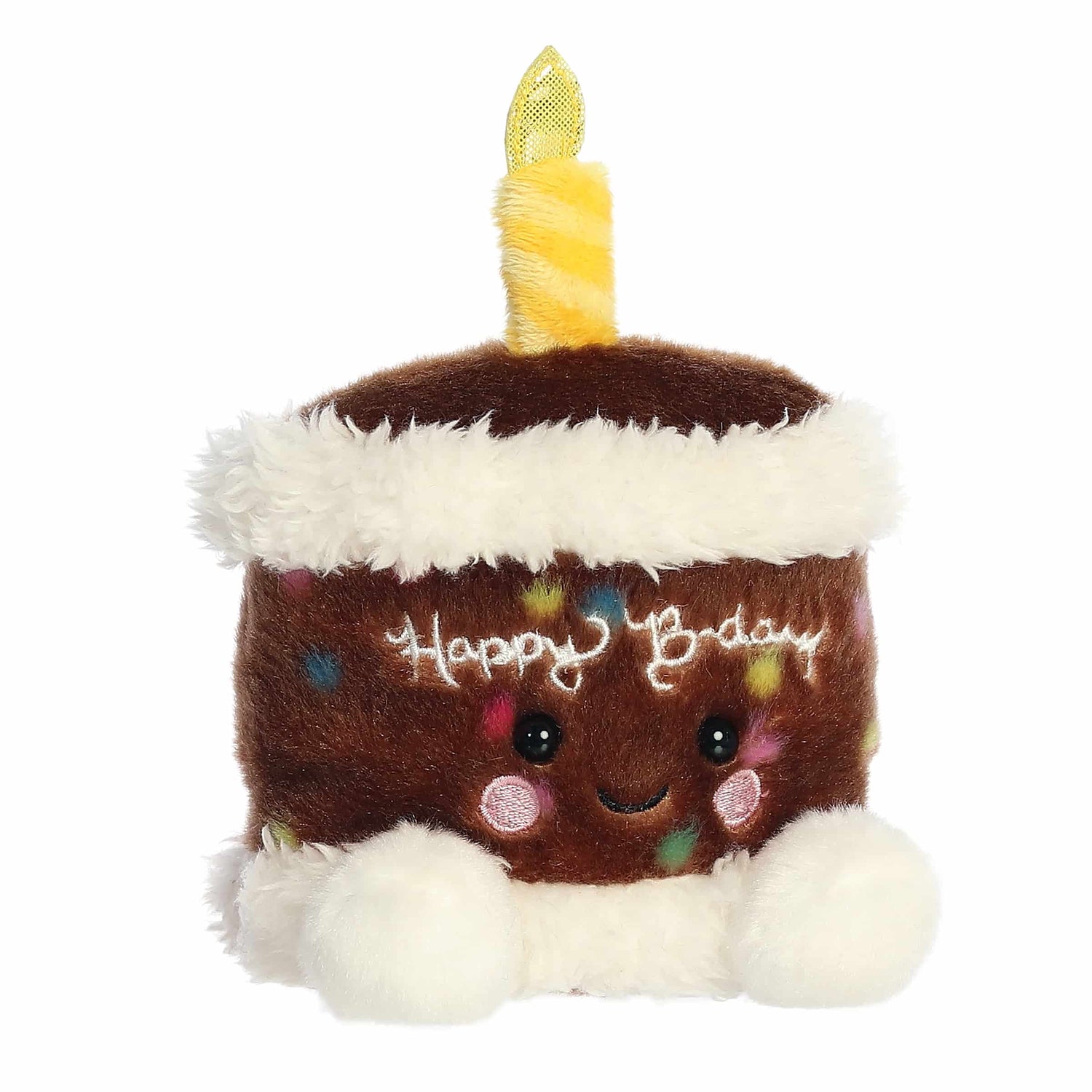 Palm Pals Plush - Choco B'day Cake Angle