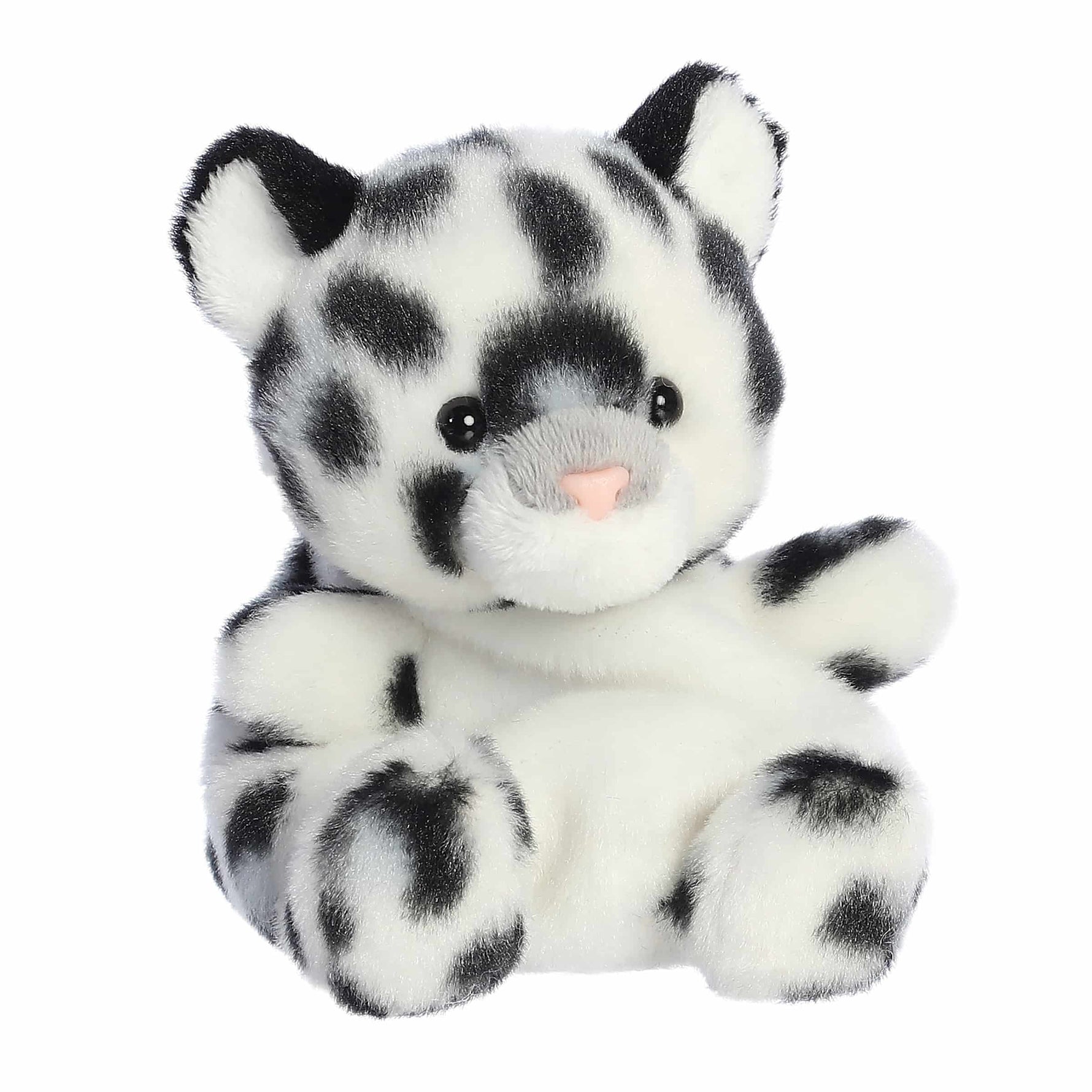 Palm Pals Plush - Kaia Snow Leopard Angle