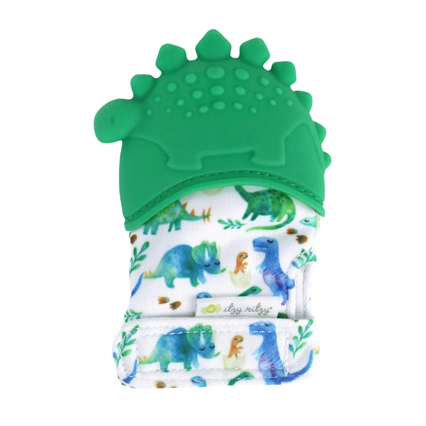 Dinosaur - Itzy Ritzy Itzy Mitt Silicone Teething Mitt