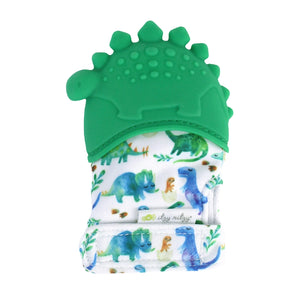 Dinosaur - Itzy Ritzy Itzy Mitt Silicone Teething Mitt