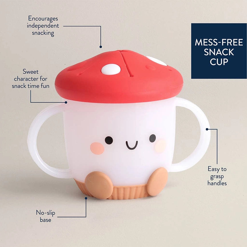 Itzy Ritzy Itzy Snack Cup - Mushroom Features 2