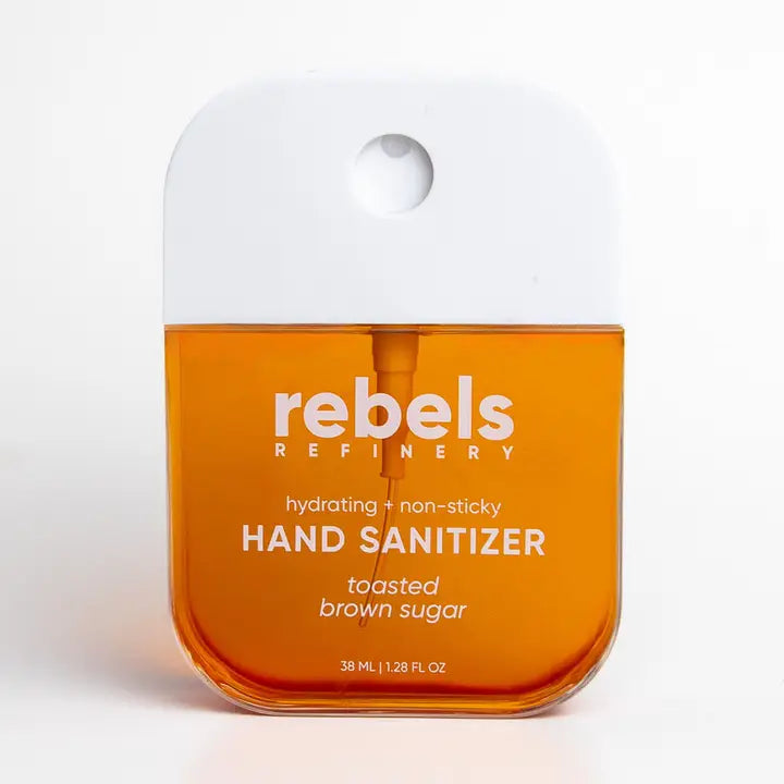 Rebels Refinery Pocket Sanitizer Spray - Toasted Brown Sugar