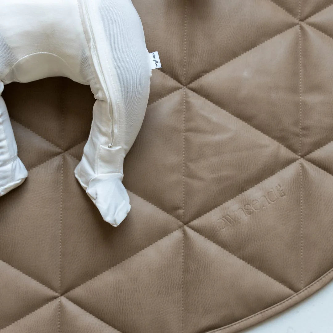 Townsend Avenue Quilted Vegan Leather Play Mat Lifestyle 6