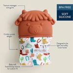 Itzy Ritzy Itzy Mitt Silicone Teething Mitt - Features
