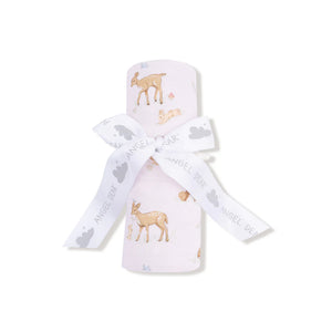 Angel Dear Bamboo Swaddle Blanket - Little Fawn - Wrapped