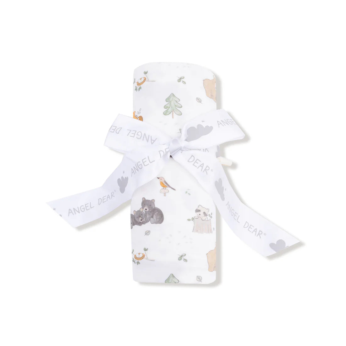 Angel Dear Bamboo Swaddle Blanket - Woodland Babies