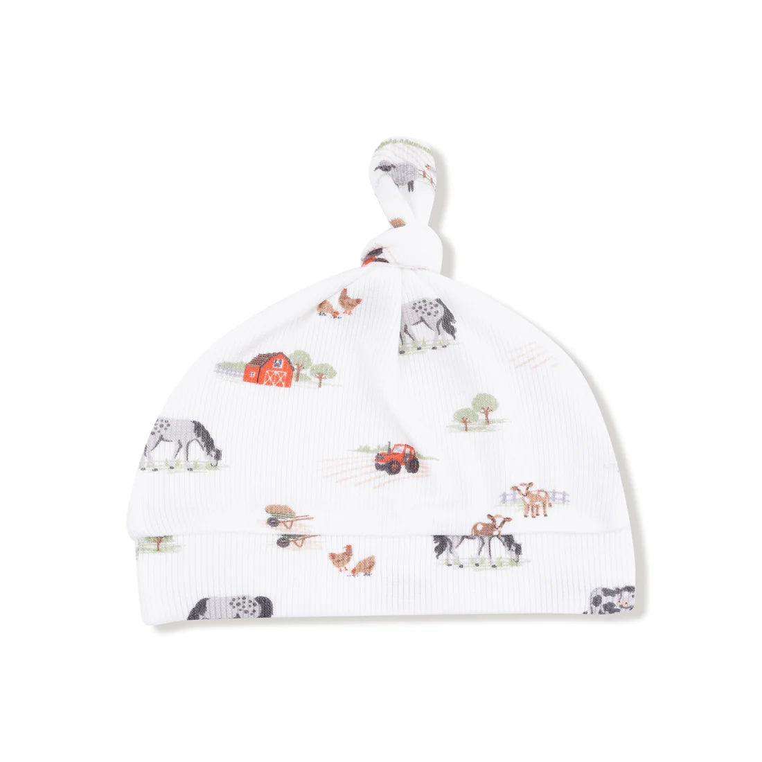 Angel Dear Knotted Baby Hat - Little Farm