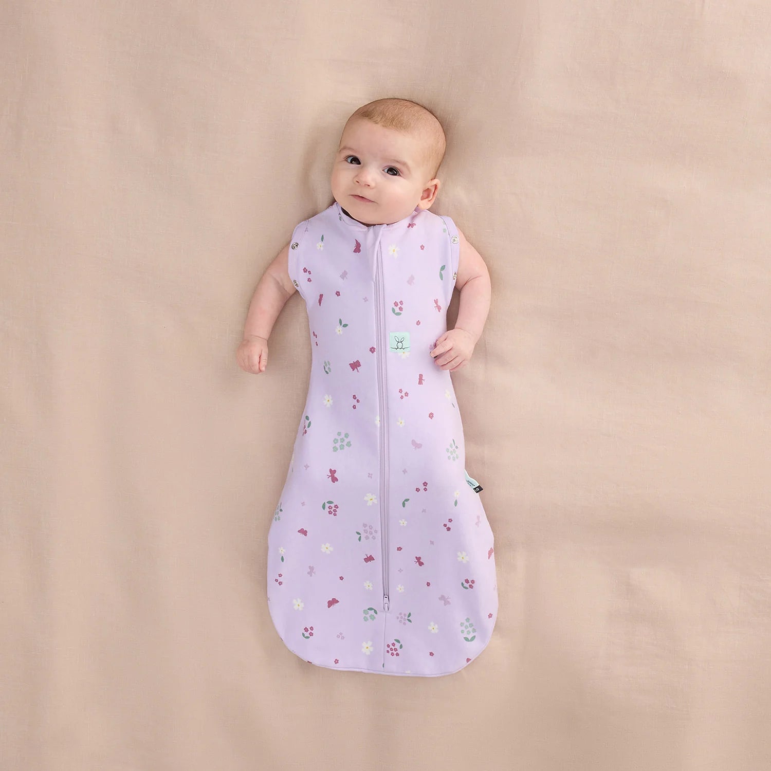 ErgoPouch Cocoon Swaddle Bag 1.0 TOG - Butterfly Both Arms Out