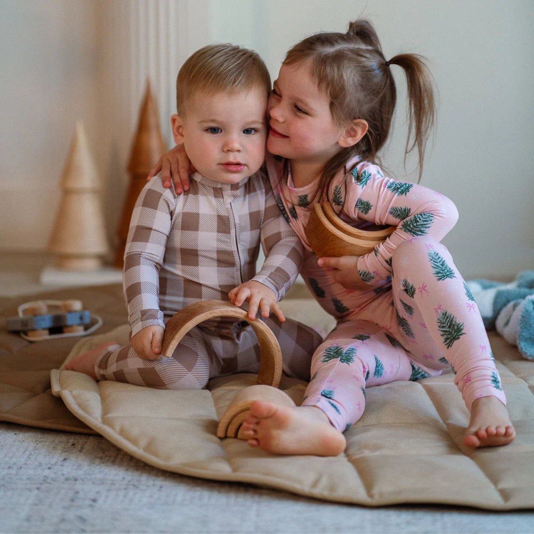 Townsend Avenue Quilted Vegan Leather Play Mat Lifestyle 2