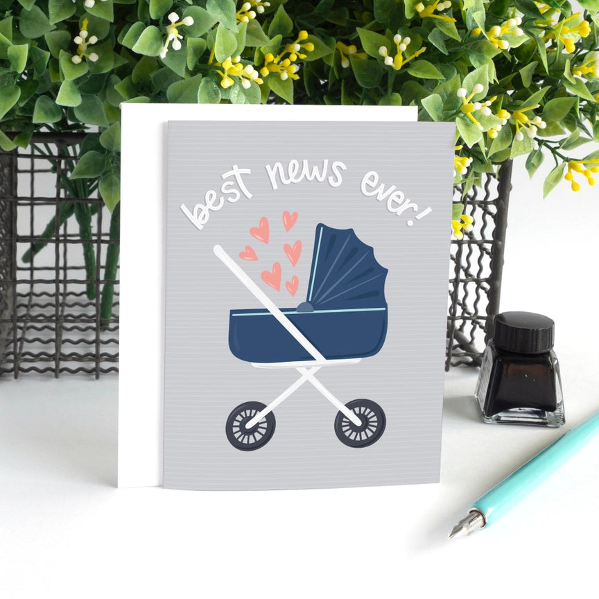 Pedaller Designs Greeting Card - Best News Ever! Lifestyle 2