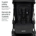 Maxi-Cosi Eva Auto-Fold Lightweight Compact Travel Stroller - 5 Point Safety Harness