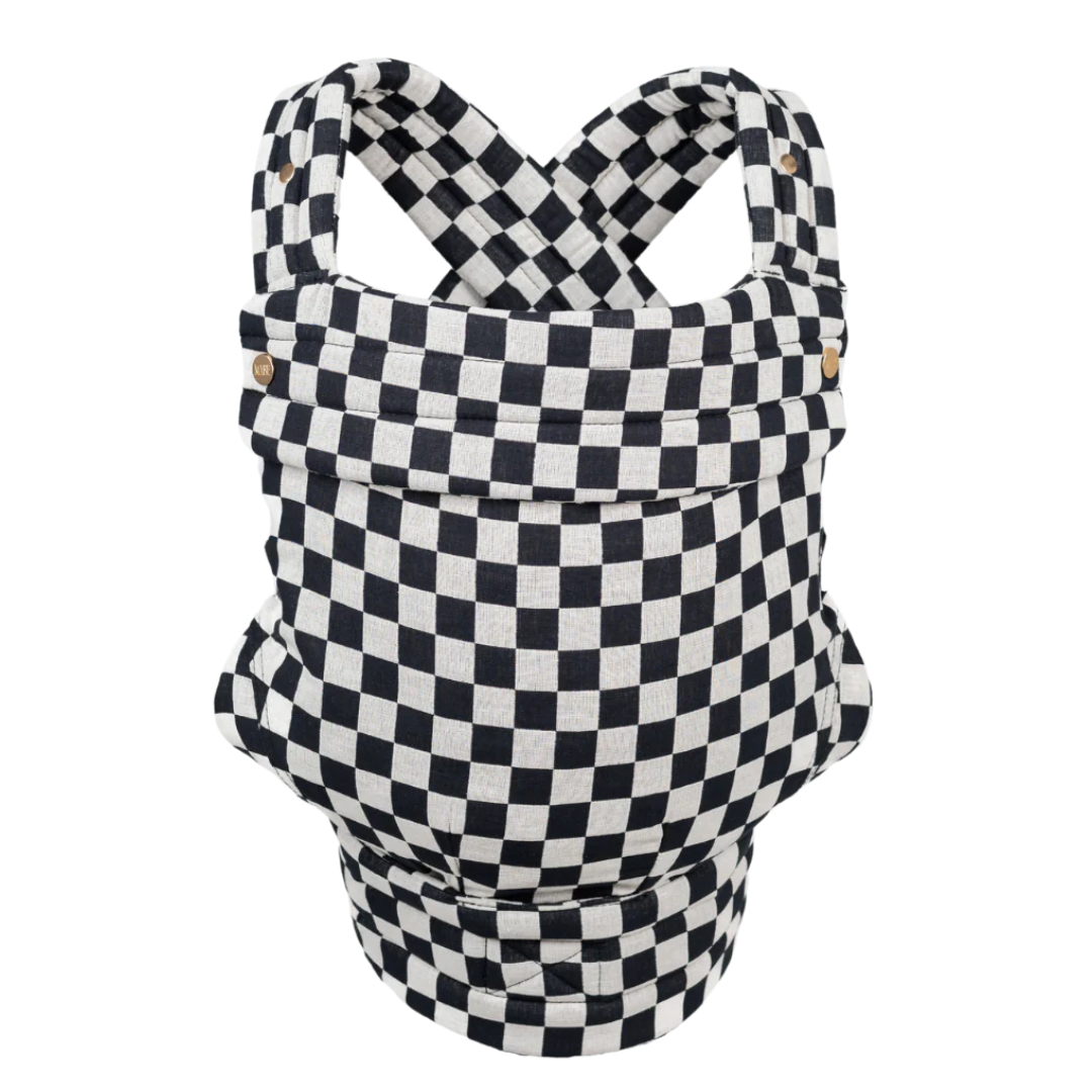 Mabē Monarch Carrier - Ebony Check