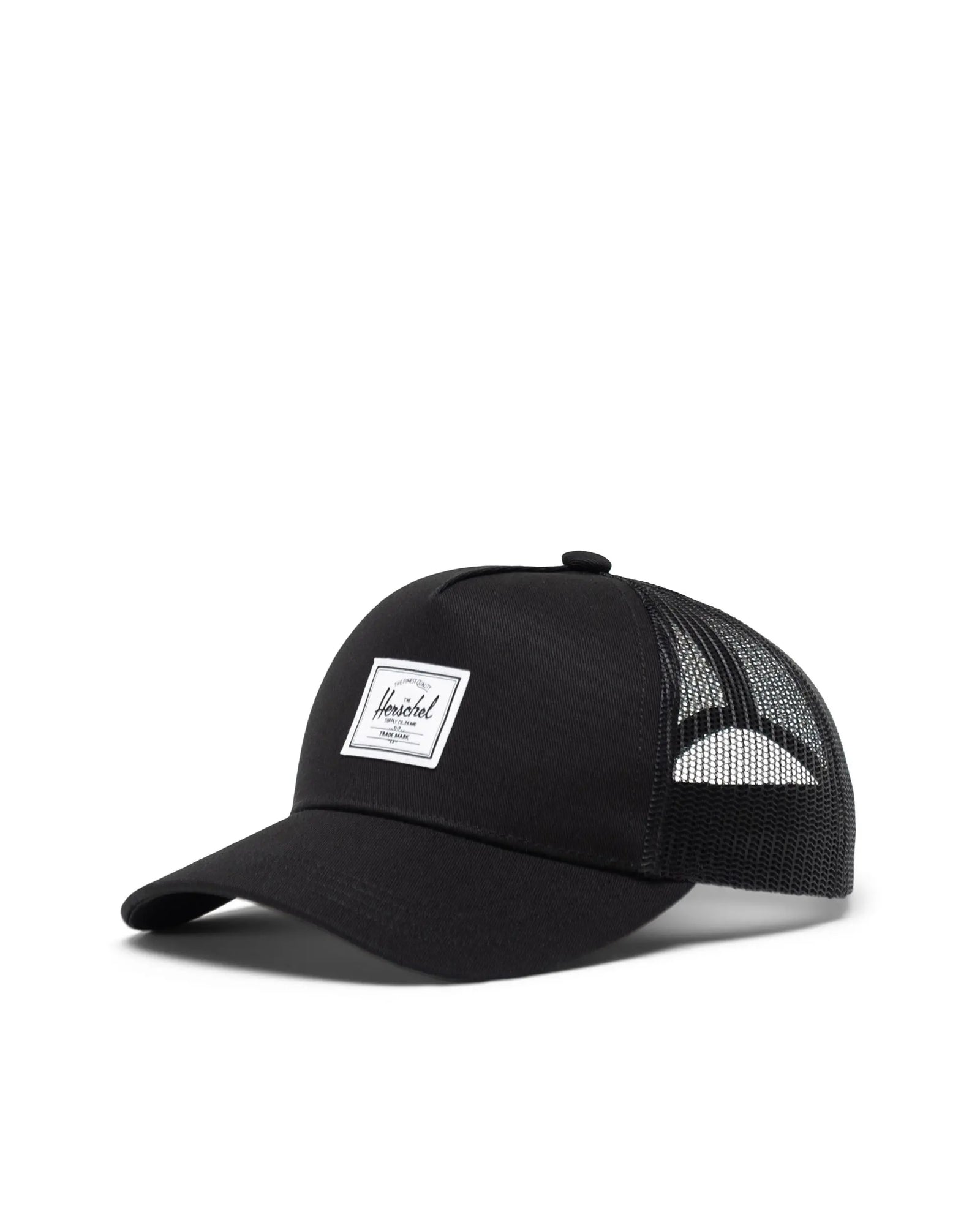 Herschel Whaler Cotton Mesh Baby Cap - Black