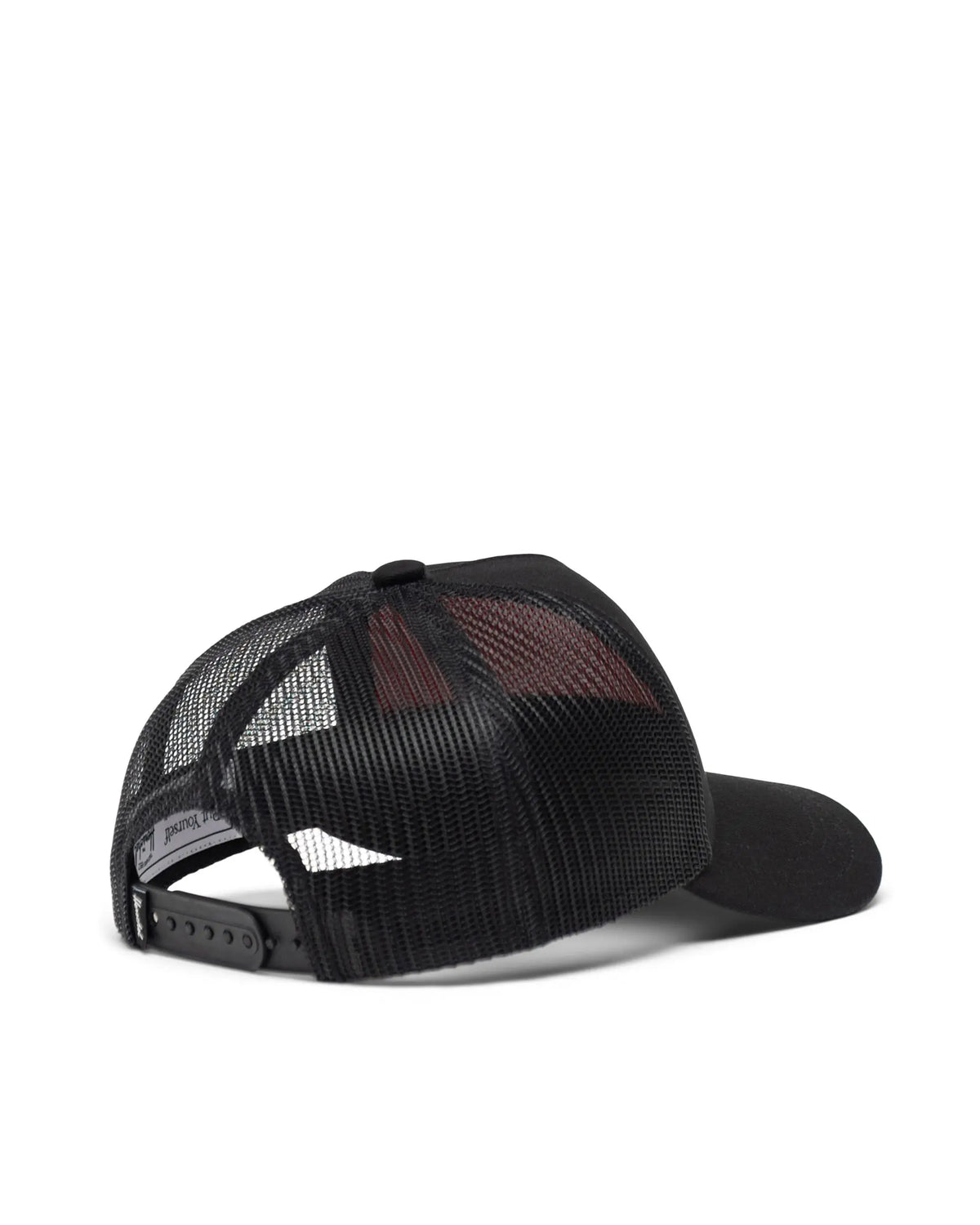 Herschel Whaler Cotton Mesh Baby Cap - Black Back View
