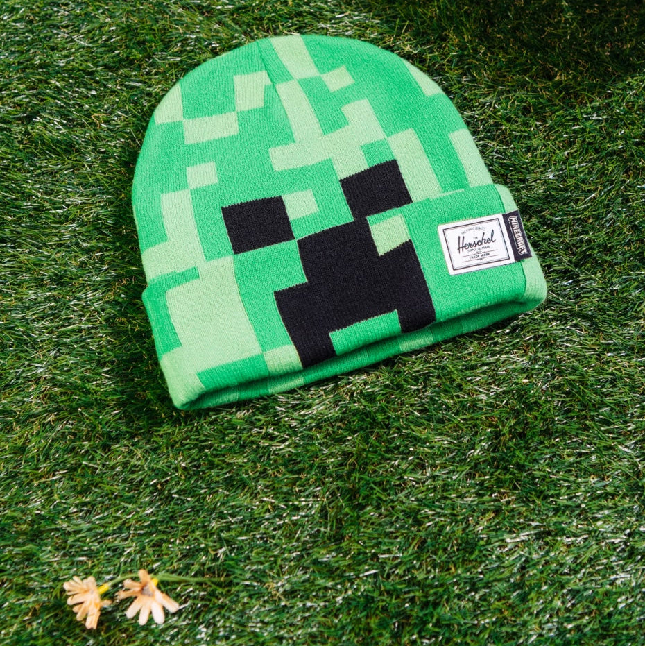 Herschel Minecraft™ Collection Elmer Kids Beanie - Creeper Lifestyle 2