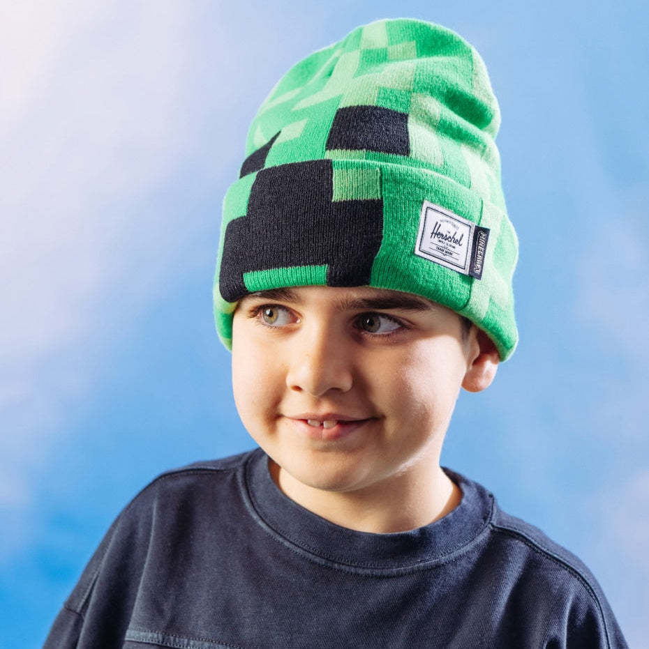 Herschel Minecraft™ Collection Elmer Kids Beanie - Creeper Lifestyle 1