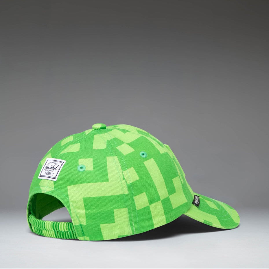 Herschel Minecraft™ Collection Sylas Kids Cap - Creeper Back View