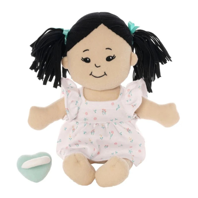Manhattan Toy Love, Stella Doll - Beige with Black Pigtails