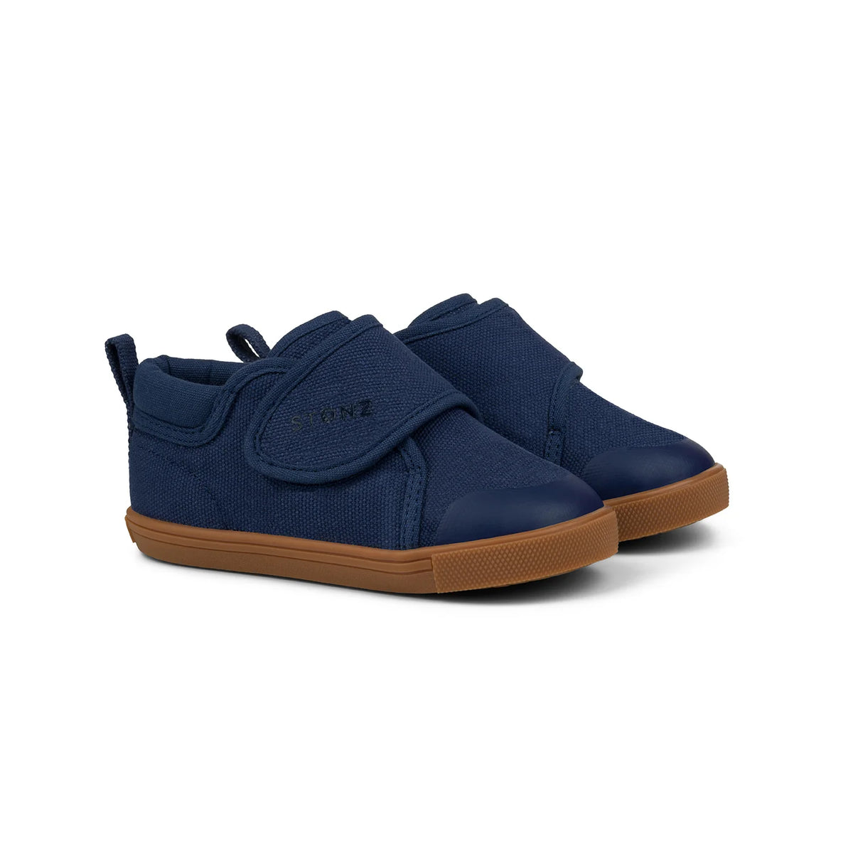 Stonz Cruiser Natural Toddler Shoes - Navy