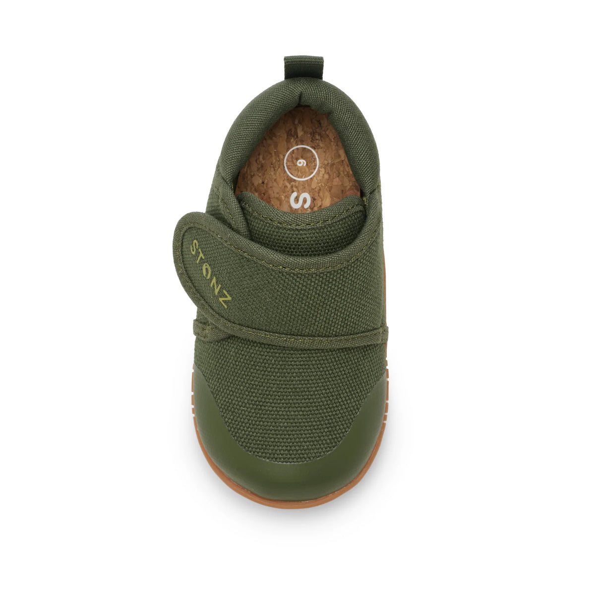 Stonz Cruiser Natural Baby Shoes - Cypress Top View