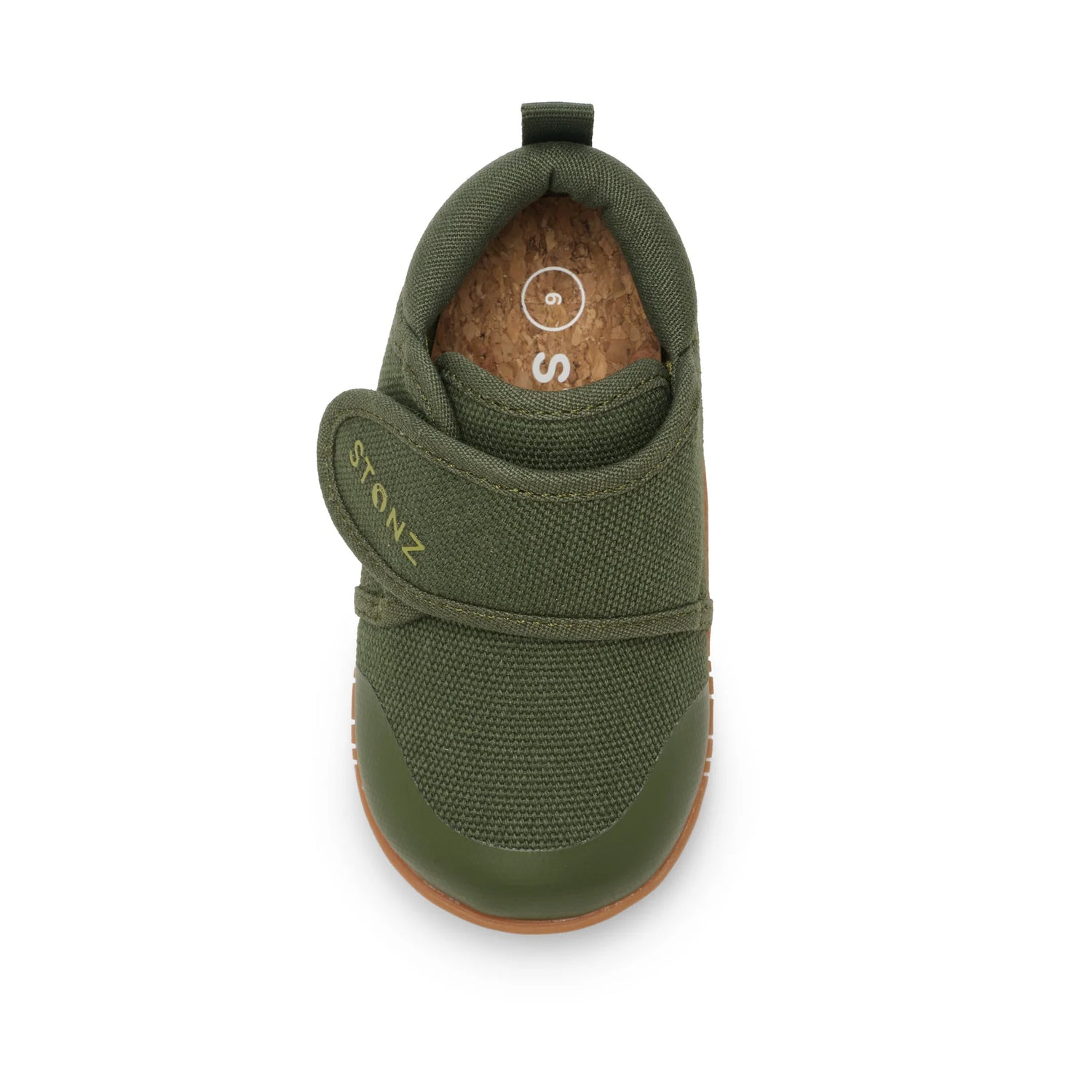 Stonz Cruiser Natural Baby Shoes - Cypress Top View