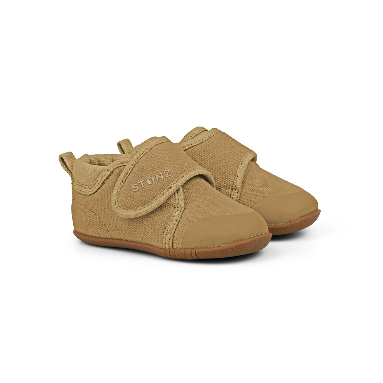 Stonz Cruiser Natural Baby Shoes - Tan Pair