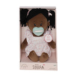 Manhattan Toy Love, Stella Doll - Brown with Black Pigtails - Giftable Packaging