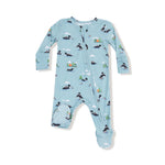 Angel Dear Zipper Footie - Loons