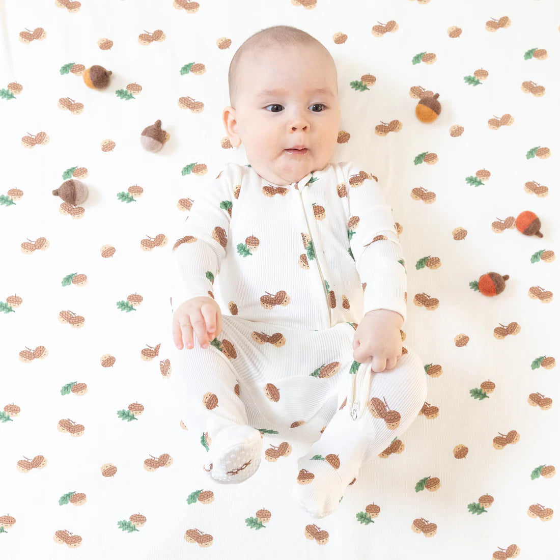 Angel Dear Zipper Footie - Tiny Acorns Lifestyle