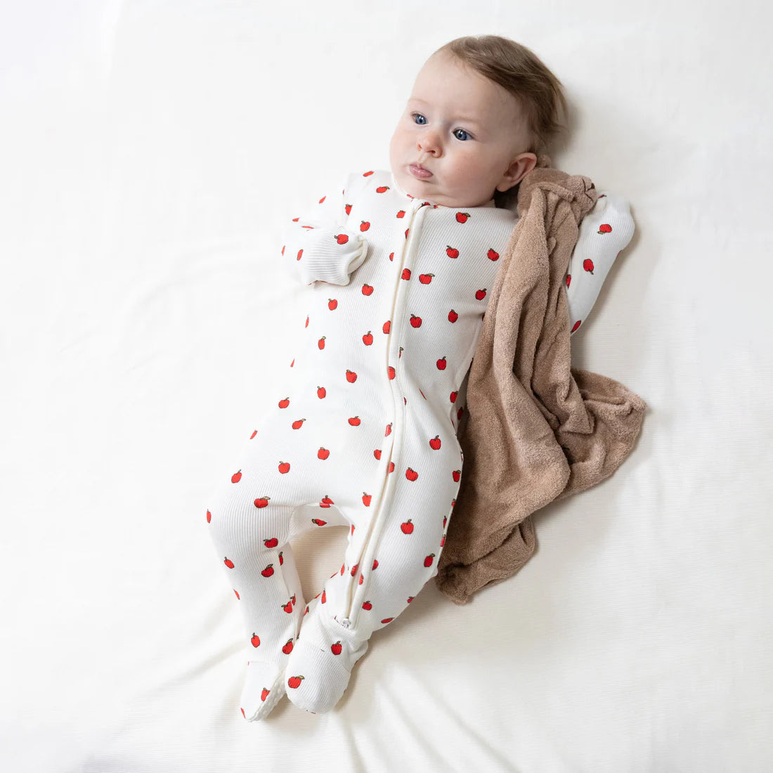 Angel Dear Zipper Footie - Tiny Apples Lifestyle