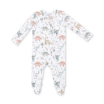 Angel Dear Zipper Footie - Sweet Baby Dinos
