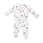 Angel Dear Zipper Footie - Sweet Baby Dinos - Back View