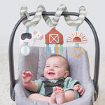 Farm - Itzy Ritzy Itzy Bitzy Spiral Car Seat Activity Toy Lifestyle