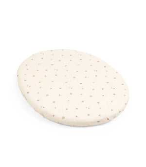 Flower Ecru - Stokke® Sleepi™ Mini Fitted Sheet V3